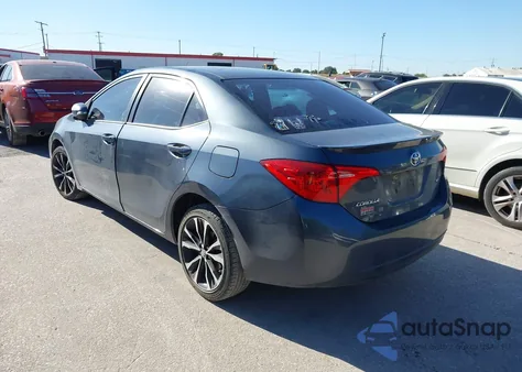 2017 Toyota Corolla Se z USA, uszkodzony, nr VIN 5YFBURHE0HP704332